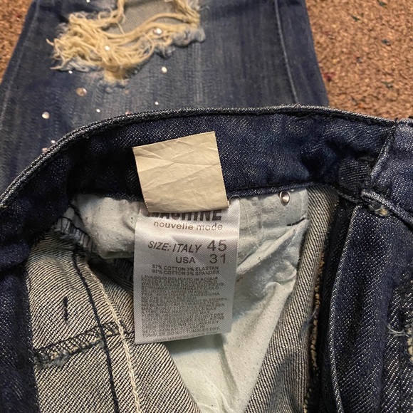 Low-Rise | Rhinestone | Ripped | Skinny Jeans - Picture 13 of 15